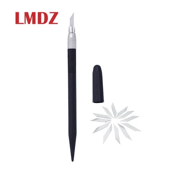 LMDZ Craft Artwork Cutting Caving Knife Razor Tool with 10 Blades Model Repairing Sculpture Scalpel Knife Sculpture Caving Knife
LMDZ Craft Artwork Cutting Caving Knife Razor Tool with 10 Blades Model Repairing Sculpture Scalpel Knife Sculpture Caving Knife