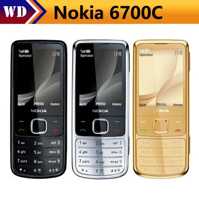 Original Unlocked Nokia 6700 Classic Cell Phone GPS 5MP 6700c English /Russian/Arabic Keyboard support
Original Unlocked Nokia 6700 Classic Cell Phone GPS 5MP 6700c English /Russian/Arabic Keyboard support