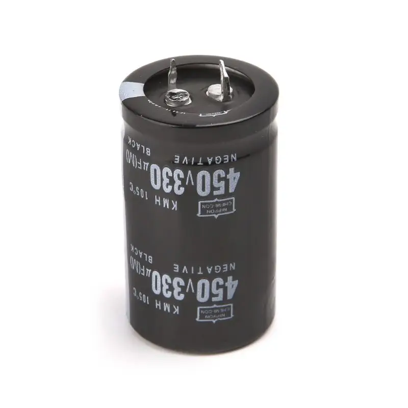 Electric Welder 450V 330uF Aluminum Electrolytic Capacitor Volume 30x50 Hard Foot
Electric Welder 450V 330uF Aluminum Electrolytic Capacitor Volume 30x50 Hard Foot