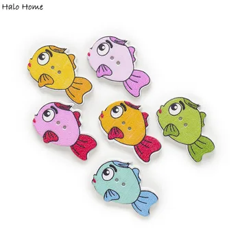 30pcs Mixed Fish Wood Buttons Sewing Scrapbooking Home Decor Clothing Crafts Card Making DIY 32x30mm
30pcs Mixed Fish Wood Buttons Sewing Scrapbooking Home Decor Clothing Crafts Card Making DIY 32x30mm