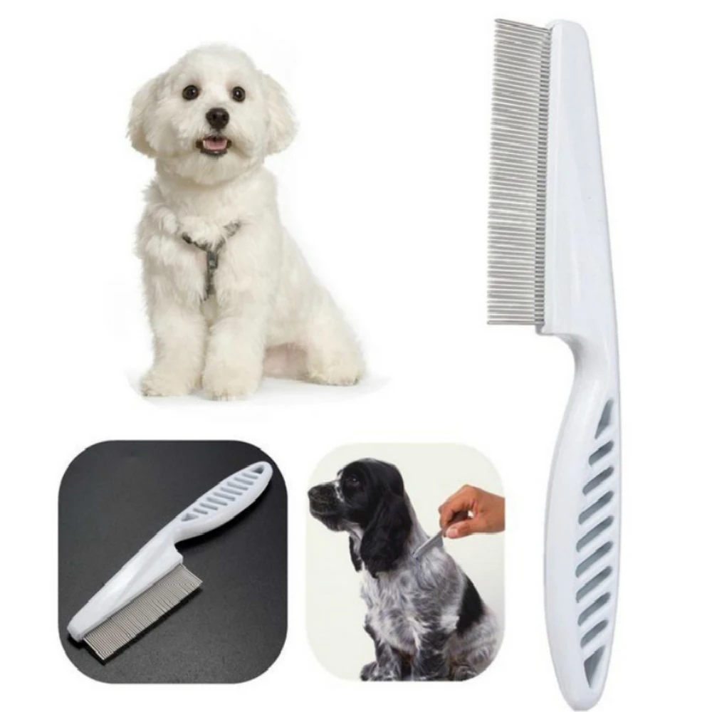 Pet Dog Cat Comb To Flea Open Knot Bar High-Density Tooth Removal Hair Pet Supplies Stainless Steel Comfort Convenient Grooming
Pet Dog Cat Comb To Flea Open Knot Bar High-Density Tooth Removal Hair Pet Supplies Stainless Steel Comfort Convenient Grooming