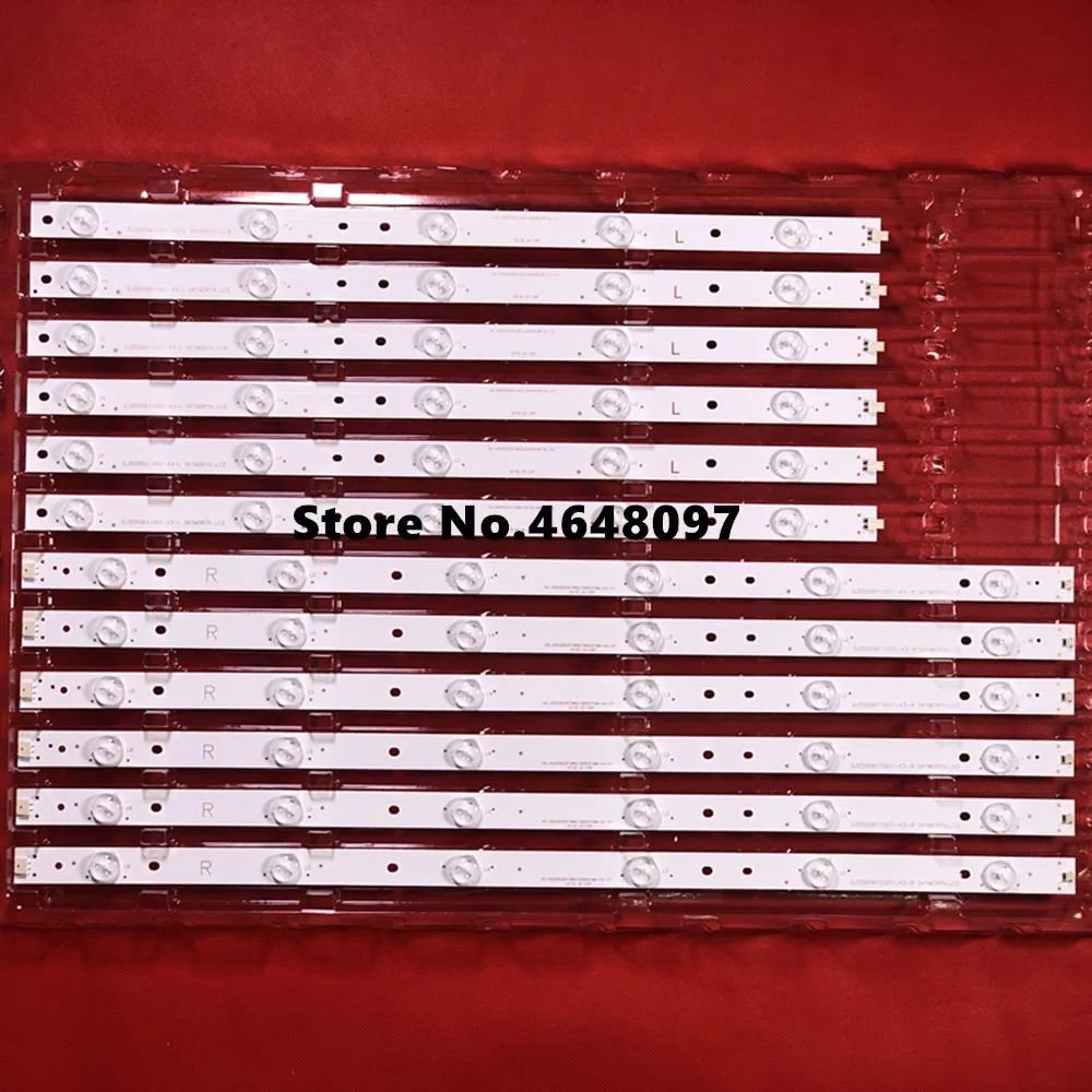 1set=12pcs for Phi lip s TV 50PFF5650/T3 led strip 1000mm 11leds LB50035V1-00 LB50035V0-00 GJD500611001-X3-L/R E469119
1set=12pcs for Phi lip s TV 50PFF5650/T3 led strip 1000mm 11leds LB50035V1-00 LB50035V0-00 GJD500611001-X3-L/R E469119