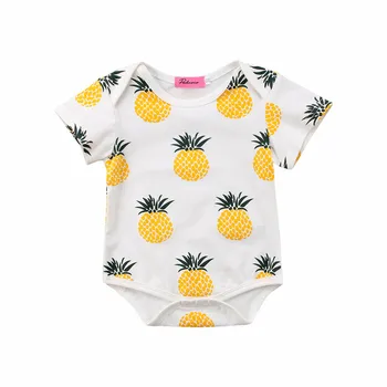 2018 Summer new baby boys clothes pineapple pattern short sleeve infant cotton jumpsuit newborn baby girl bodysuit playsuit
2018 Summer new baby boys clothes pineapple pattern short sleeve infant cotton jumpsuit newborn baby girl bodysuit playsuit