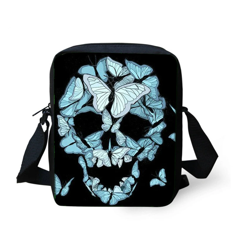Fashion Butterfly Punk Skull Messenger Bags Mini Satchels Boys Girls Shoulder Bags Crossbody Bags Travel Totes Bolsa ELVISWORDS
Fashion Butterfly Punk Skull Messenger Bags Mini Satchels Boys Girls Shoulder Bags Crossbody Bags Travel Totes Bolsa ELVISWORDS
