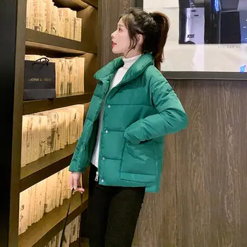 Autumn Winter Jacket Women Parkas Down Cotton Jacket Female Loose BF Style Short Student Coat Casual Winter Jacket Women Q1740
Autumn Winter Jacket Women Parkas Down Cotton Jacket Female Loose BF Style Short Student Coat Casual Winter Jacket Women Q1740
