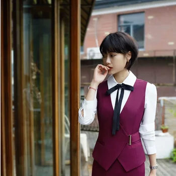 Plus Size Slim Fashion Professional Business Women Jackets Waistcoat Ladies Tops Female Vest Coat Blazers Outwear OL Styles
Plus Size Slim Fashion Professional Business Women Jackets Waistcoat Ladies Tops Female Vest Coat Blazers Outwear OL Styles
