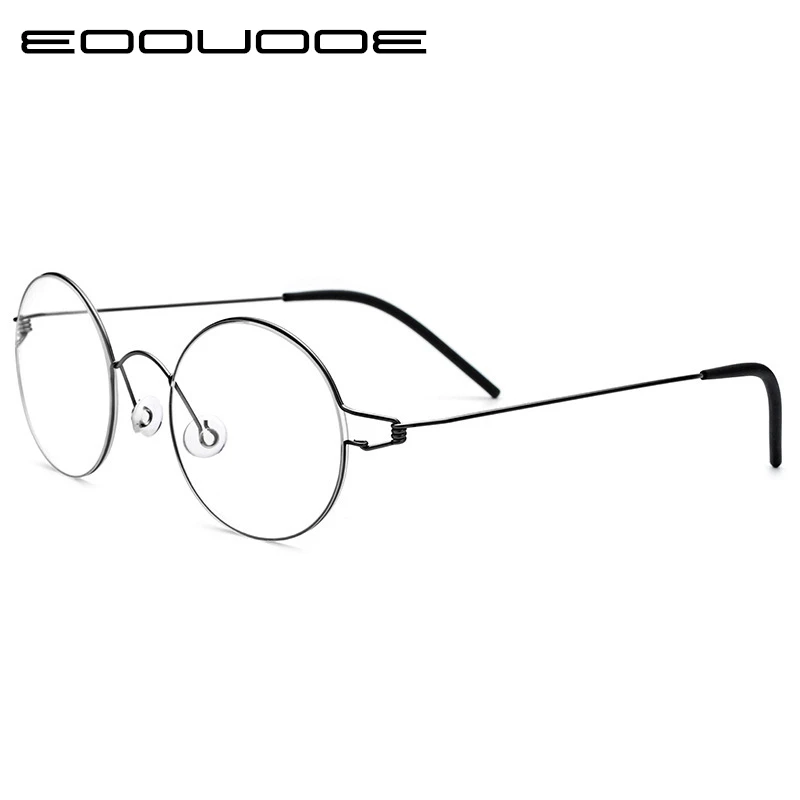 Ultralight Titanium Rim Morten Korean Round Glasses Frame Men Myopia Eyeglasses Optical Frames Women No screws Eyewear
Ultralight Titanium Rim Morten Korean Round Glasses Frame Men Myopia Eyeglasses Optical Frames Women No screws Eyewear