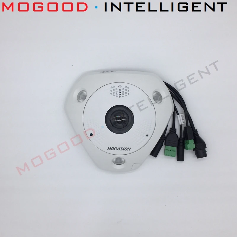 

HIKVISION DS-2CD63C2F-IVS 12MP 4K Fisheye View 360 Waterproof CCTV IP Camera Support ONVIF SD Card PoE
