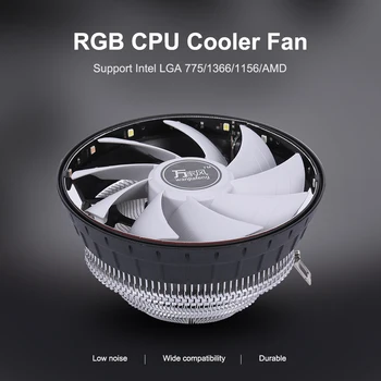 CPU Cooler Hydraulic Water Cooler Heatpipe Fans Quiet Heatsink Radiator for Intel 1156 1155 1151 AMD LED Light
CPU Cooler Hydraulic Water Cooler Heatpipe Fans Quiet Heatsink Radiator for Intel 1156 1155 1151 AMD LED Light