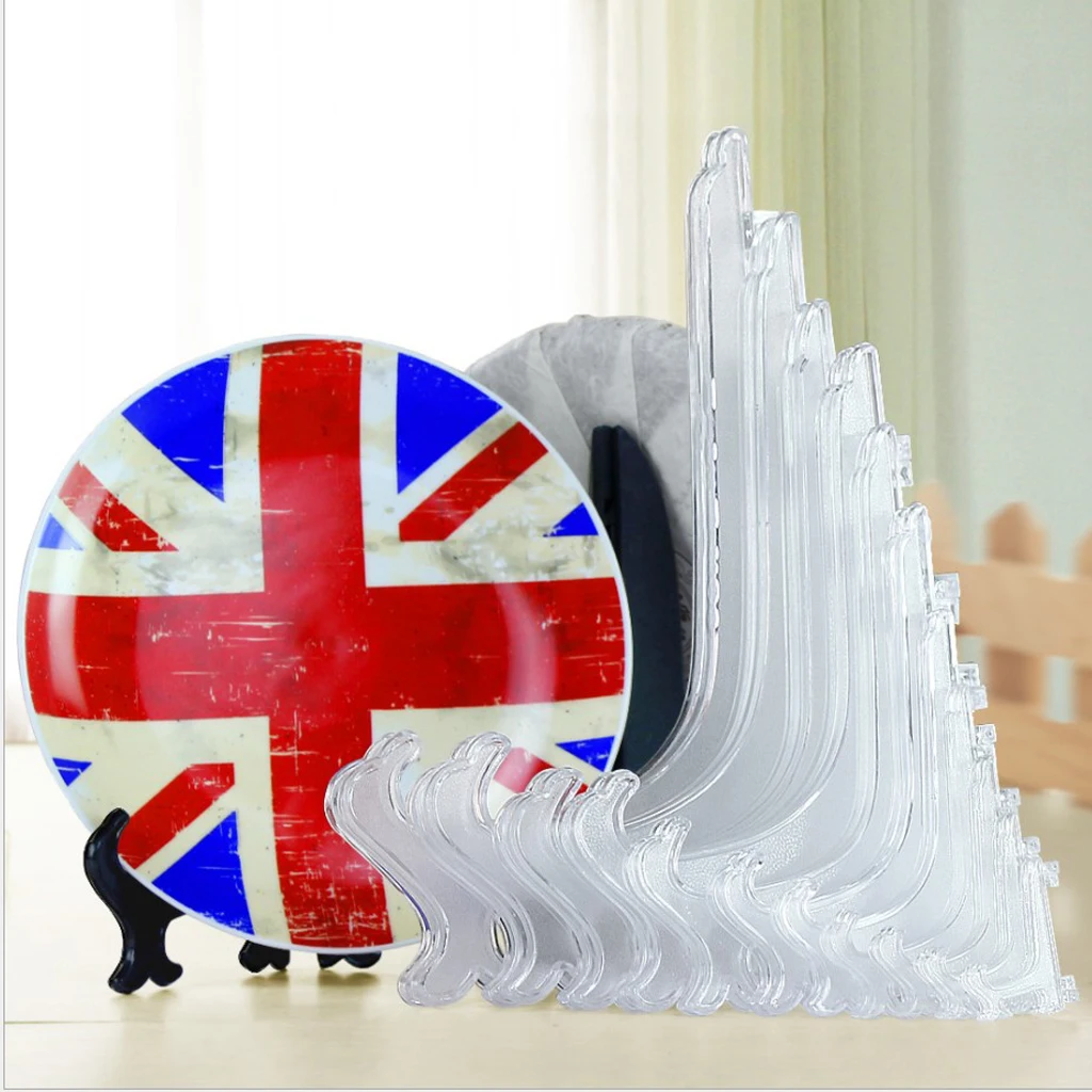 Pack 1PC Plastic Display Easel Bowl Plate Photo Medal Holder Book Stand 25cm Pack 1PC Plastic Display Easel Bowl Plate Photo Medal Holder Book Stand 25cm