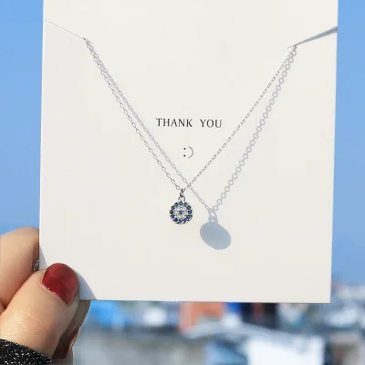 Korea New Fashion gold Necklace Women Temperament Devil's Eye Necklace Clavicle Chain Simple Jewelry
Korea New Fashion gold Necklace Women Temperament Devil's Eye Necklace Clavicle Chain Simple Jewelry