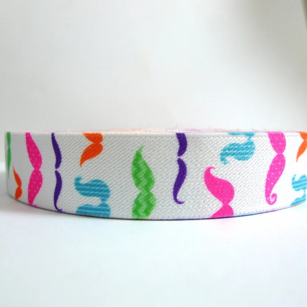 12 Meters 1" 25mm Wide Rainbow Mustache Suspender Elastic Webbing Great For Pacifier Clips
12 Meters 1" 25mm Wide Rainbow Mustache Suspender Elastic Webbing Great For Pacifier Clips