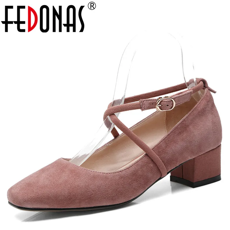 FEDONAS Women Square Toe Ankle Strap Pumps Sexy Round Toe Elegant Wedding Party Shoes Woman Night Club Pumps Office Shoes Woman
FEDONAS Women Square Toe Ankle Strap Pumps Sexy Round Toe Elegant Wedding Party Shoes Woman Night Club Pumps Office Shoes Woman