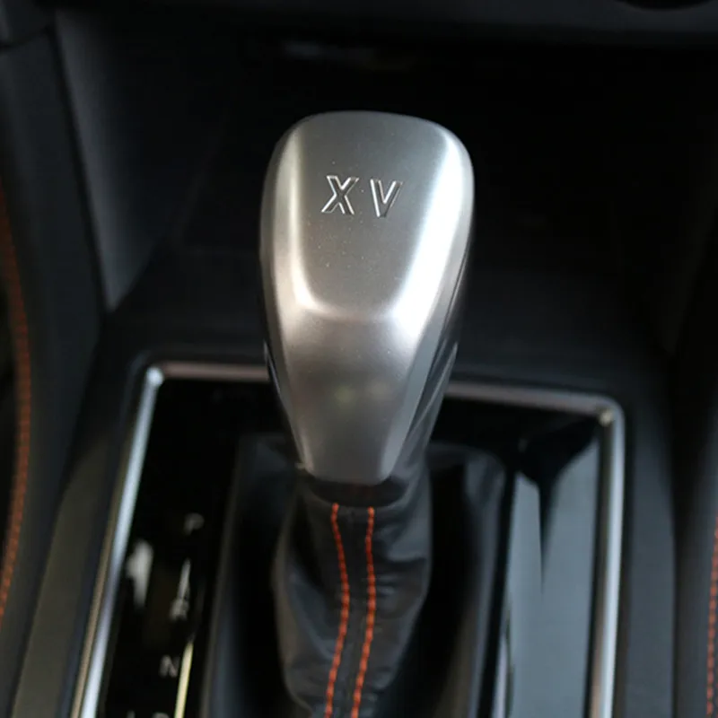 ABS Matt Silver Gear Lever Decorative Cover for Subaru XV Crosstrek 2018 New Style Interior Accessories
ABS Matt Silver Gear Lever Decorative Cover for Subaru XV Crosstrek 2018 New Style Interior Accessories