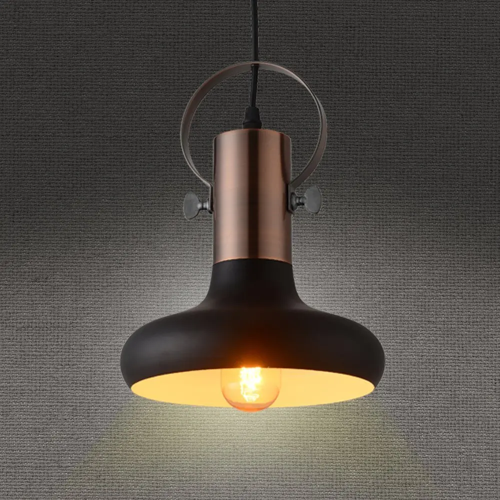 Industrial Pendant Light Black Metal 1- Light for Kitchen Island Living Room Bedroom
Industrial Pendant Light Black Metal 1- Light for Kitchen Island Living Room Bedroom