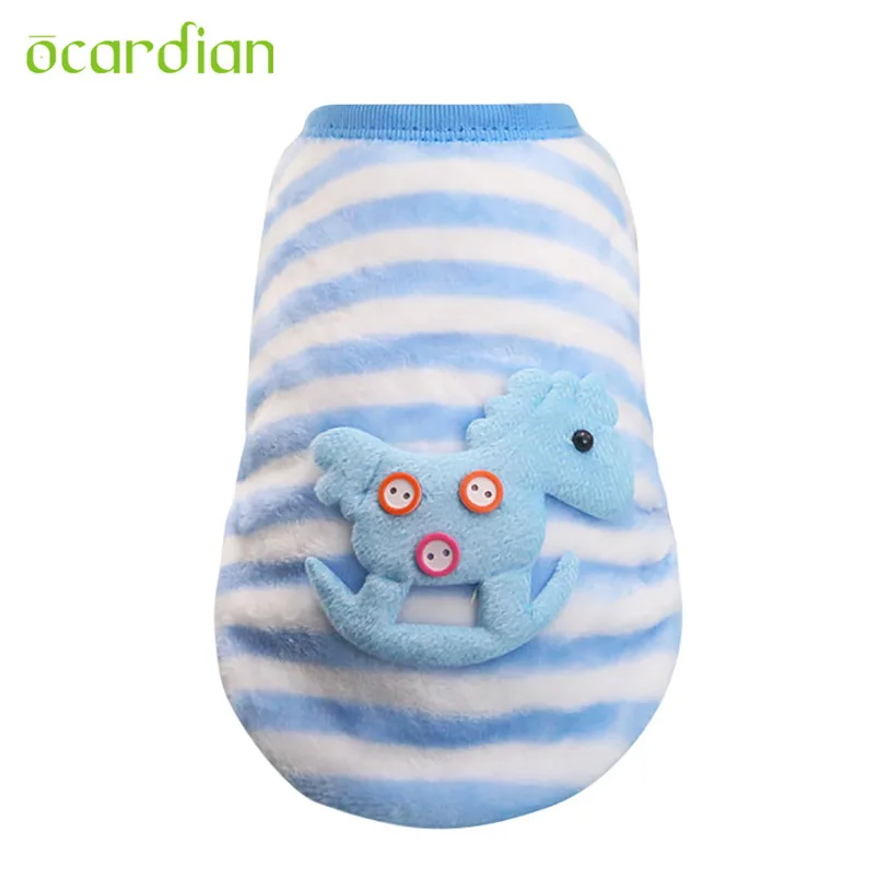 Dog Clothes roupa para cachorro pets Clothing Small dogs winter warm striped Coral velvet U70918
Dog Clothes roupa para cachorro pets Clothing Small dogs winter warm striped Coral velvet U70918