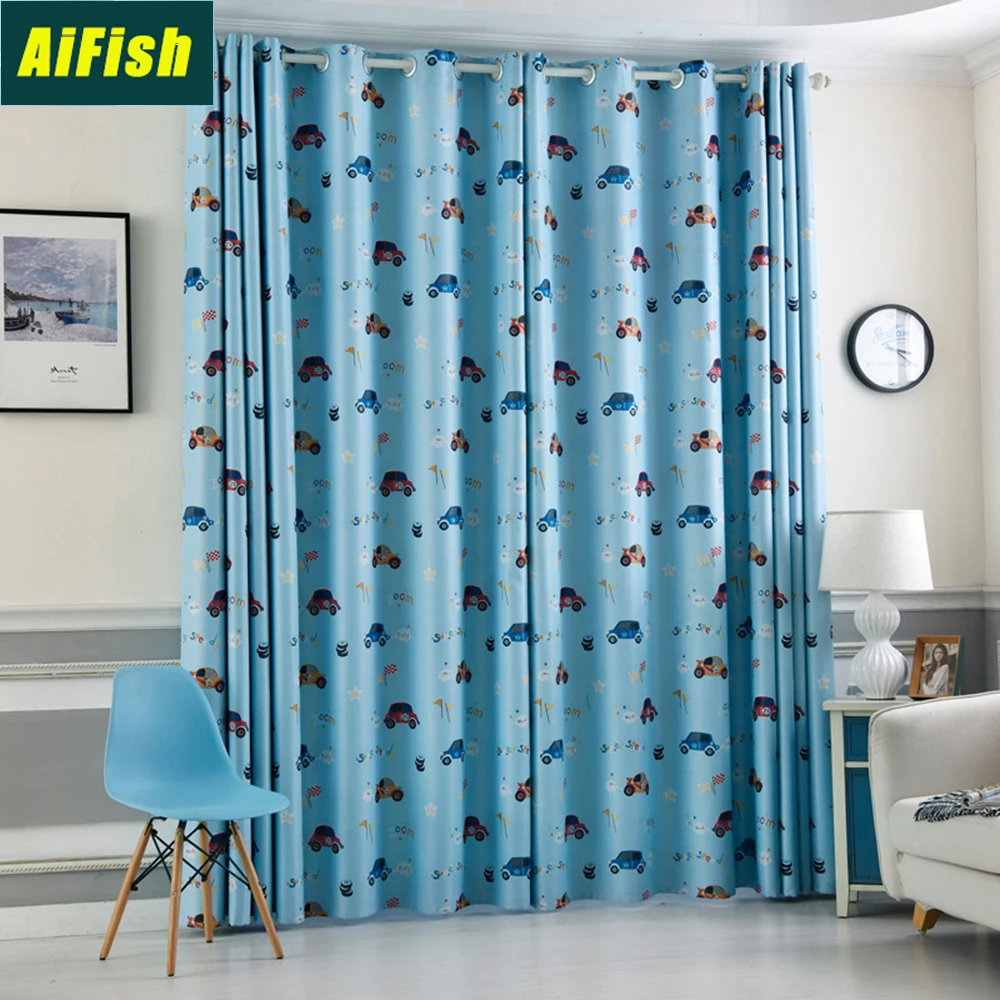 Thermal Insulated Blackout Curtains for Kids Boys Room Cartoon Cars Printed Blue Curtain Drapes Sheer Curtain For Bedroom TM0042
Thermal Insulated Blackout Curtains for Kids Boys Room Cartoon Cars Printed Blue Curtain Drapes Sheer Curtain For Bedroom TM0042