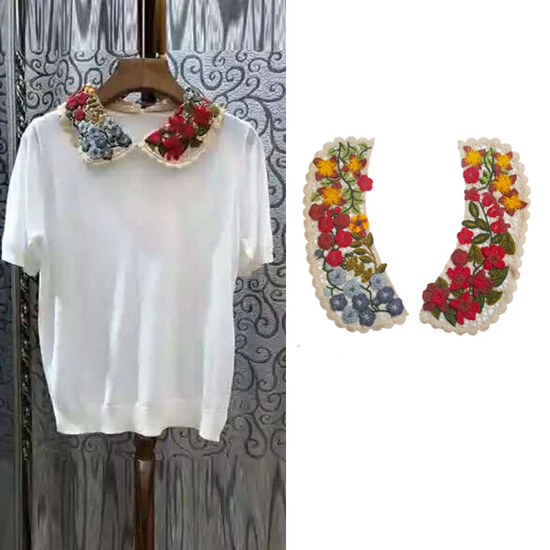 1 Pair Women Fabric Flower Venise Lace Sewing Applique Fake Neckline Collar False Blouse Clothing Accessories Scrapbooking
1 Pair Women Fabric Flower Venise Lace Sewing Applique Fake Neckline Collar False Blouse Clothing Accessories Scrapbooking