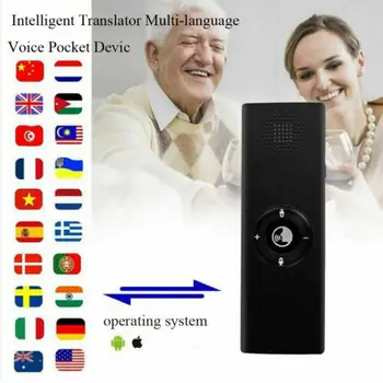 Smart Voice Translator Bluetooth Multi Languages Two-Way Real Time Translation Support 40+ Languages Instant Translation 4D14
Smart Voice Translator Bluetooth Multi Languages Two-Way Real Time Translation Support 40+ Languages Instant Translation 4D14