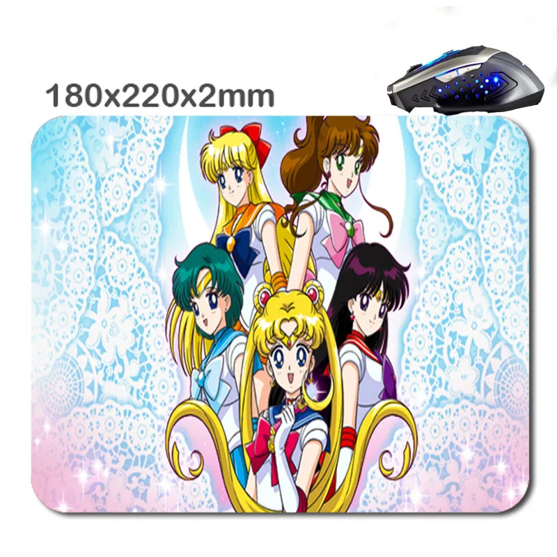 Custom Print Sailor moon Rubber font b Mouse b font font b Pad b font Computer