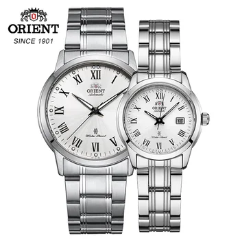 100% Original ORIENT Couple Watch Automatic Mechanical Watch Stainless Steel Straps Calendar
100% Original ORIENT Couple Watch Automatic Mechanical Watch Stainless Steel Straps Calendar