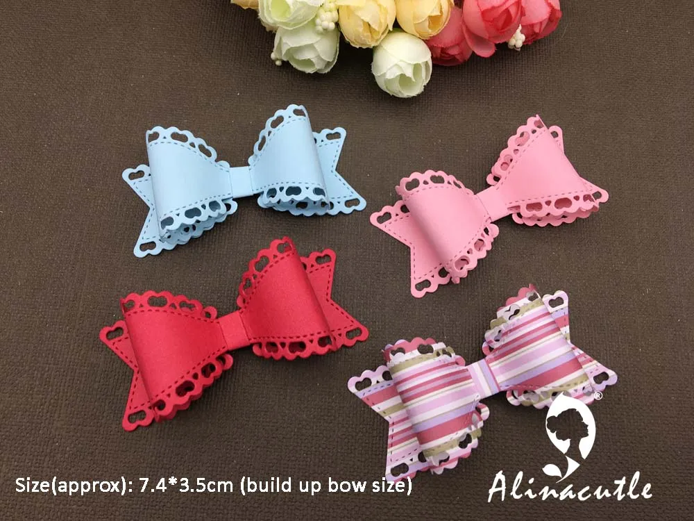 AlinaCraft METAL CUTTING DIE cut build up bow heart border edge Scrapbook papercraft card album punch stencil art cutter cut die
AlinaCraft METAL CUTTING DIE cut build up bow heart border edge Scrapbook papercraft card album punch stencil art cutter cut die