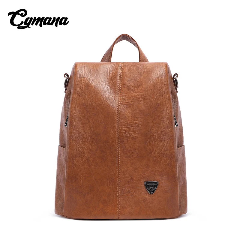 Women Leather Backpack 2018 Anti-theft Backpack Female High Quality Soft Leather Vintage Large Capacity Travel Backpacks
Women Leather Backpack 2018 Anti-theft Backpack Female High Quality Soft Leather Vintage Large Capacity Travel Backpacks