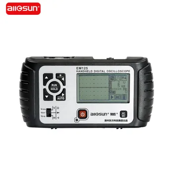 All-sun 25MHz 100MSa/s Digital 2 in1 Handheld Portable Oscilloscope+Multimeter Single Channel Waveform USB LCD Backlight EM125
All-sun 25MHz 100MSa/s Digital 2 in1 Handheld Portable Oscilloscope+Multimeter Single Channel Waveform USB LCD Backlight EM125