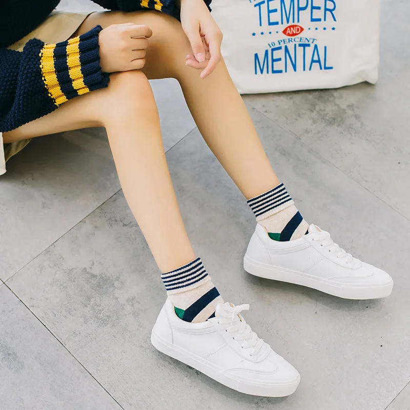 Ankle Warm Woman Fashion White Color Blue Red Stripe Cheap Wholesale Socks Spring Winter 1 Pair of Unisex Cotton Socks
Ankle Warm Woman Fashion White Color Blue Red Stripe Cheap Wholesale Socks Spring Winter 1 Pair of Unisex Cotton Socks