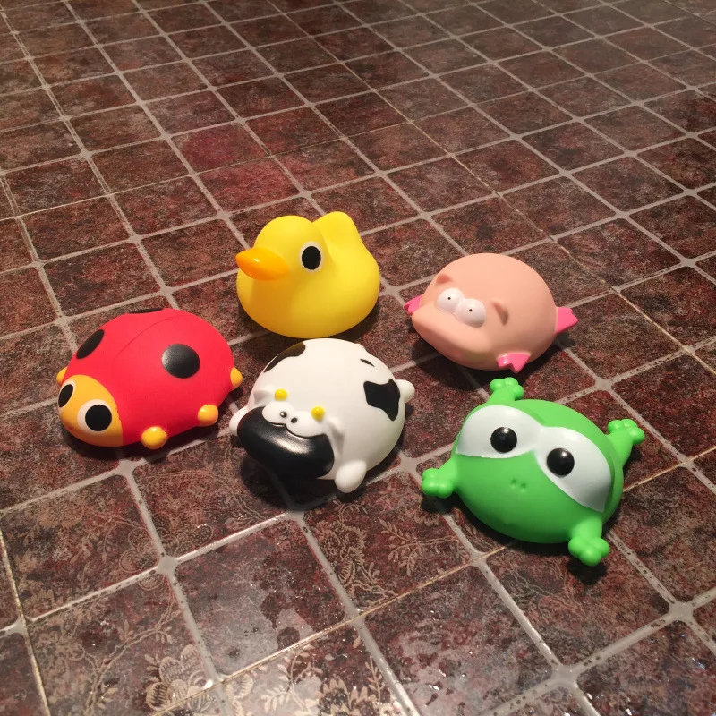 Bath Toy Swimming Pool/Bathroom Baby Kids Water Spray Newbron Colorful Animal Soft Floating Rubber Toys Boys Girls Safe Material
Bath Toy Swimming Pool/Bathroom Baby Kids Water Spray Newbron Colorful Animal Soft Floating Rubber Toys Boys Girls Safe Material