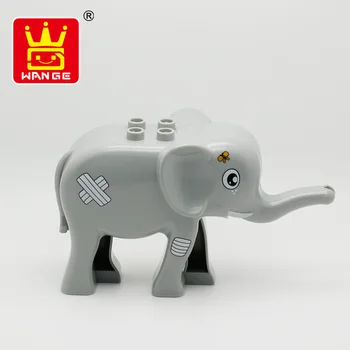 10pcs/lots Wange Blocks Big Size Figure Building Block for Children Toys Early Childhood Education Animals Elephant Toys
10pcs/lots Wange Blocks Big Size Figure Building Block for Children Toys Early Childhood Education Animals Elephant Toys