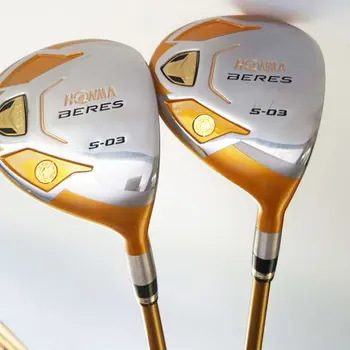 New mens Golf fairway wood HONMA S-03 4 star wood clubs 3/15 5/18 Golf with Graphite Golf shaft free shipping
New mens Golf fairway wood HONMA S-03 4 star wood clubs 3/15 5/18 Golf with Graphite Golf shaft free shipping