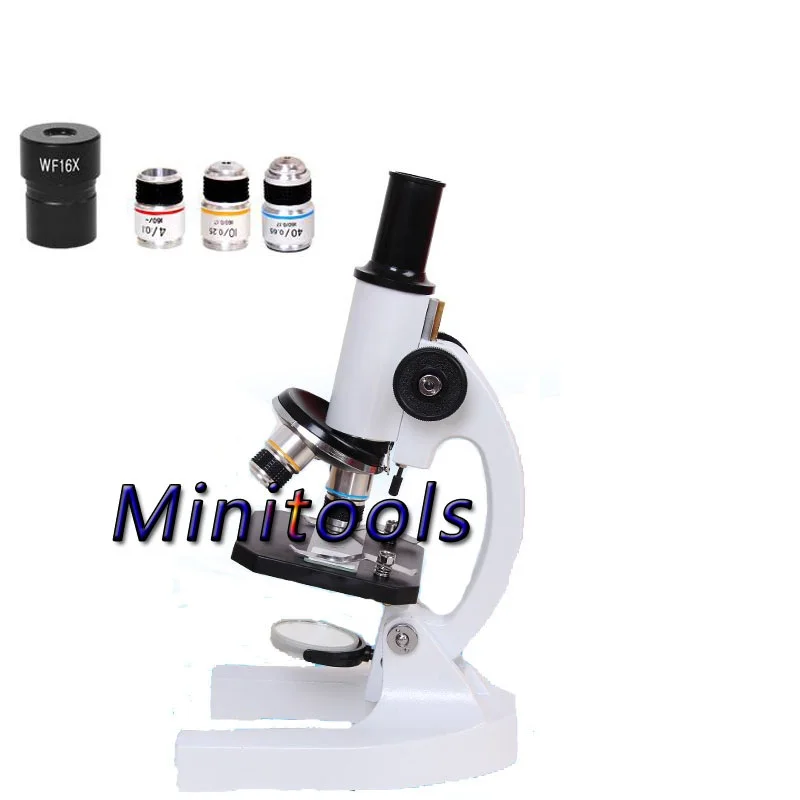 Biological Microscope 640X Students Educational Science Lab Monocular Microscope with 16X Objective lens
Biological Microscope 640X Students Educational Science Lab Monocular Microscope with 16X Objective lens
