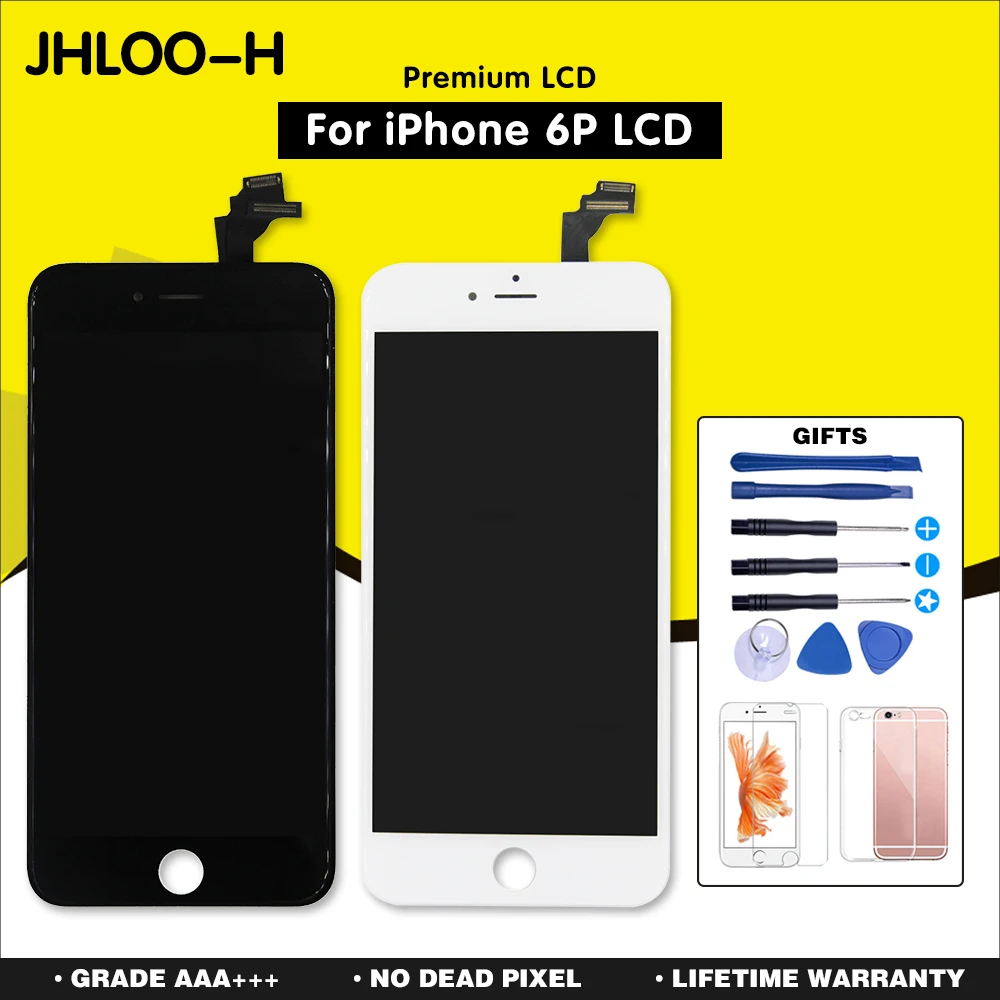 10PCS/LOT For iPhone 6 Plus LCD With Touch Screen Digitizer Assembly Display Replacement No Dead Pixel 5.5 Inch Free Shipping
10PCS/LOT For iPhone 6 Plus LCD With Touch Screen Digitizer Assembly Display Replacement No Dead Pixel 5.5 Inch Free Shipping
