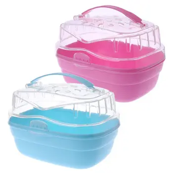 Hamster Cage Pet Outdoor Carrier Portable Small Animal Guinea Pig Ventilation window Go Out Box
Hamster Cage Pet Outdoor Carrier Portable Small Animal Guinea Pig Ventilation window Go Out Box