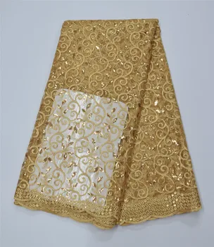 French Net Lace Fabric Latest african lace fabric with sequins mesh tulle fabric.African lace fabric for wedding 5yards/lot 16-2
French Net Lace Fabric Latest african lace fabric with sequins mesh tulle fabric.African lace fabric for wedding 5yards/lot 16-2