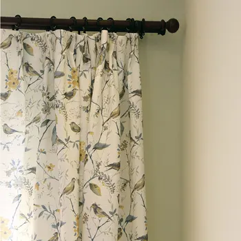 Single Panels Bird Curtains For Living Room Rustic Home Decor American Style Printed Curtains Drapes
Single Panels Bird Curtains For Living Room Rustic Home Decor American Style Printed Curtains Drapes