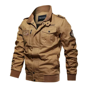 2019 Military Pilot Jackets Men Winter Autumn Bomber Cotton Coat Tactical Army Jacket Male Casual Air Force Flight Jacket
2019 Military Pilot Jackets Men Winter Autumn Bomber Cotton Coat Tactical Army Jacket Male Casual Air Force Flight Jacket