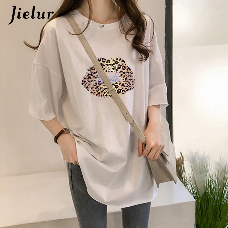 Jielur Women Mouth Letter Printed T-shirt Casual Young O-neck Tee Shirt Femme Korean Streetwear Harajuku 7-Color T Shirt Summer
Jielur Women Mouth Letter Printed T-shirt Casual Young O-neck Tee Shirt Femme Korean Streetwear Harajuku 7-Color T Shirt Summer