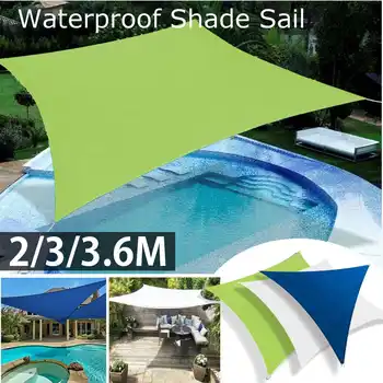 4x3/3.6/3/2m Triangle/Square/Rectangle UV Protection Waterproof Polyester Cloth Outdoor Sun Sunscreen Shade Sails Net Canopies
4x3/3.6/3/2m Triangle/Square/Rectangle UV Protection Waterproof Polyester Cloth Outdoor Sun Sunscreen Shade Sails Net Canopies