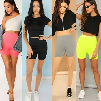 Women's Casual High Waist Shorts Push Up Fitness Sports Soft Stretch Leggings Cotton Spandex Cycling Biker Summer Hot Pant
Women's Casual High Waist Shorts Push Up Fitness Sports Soft Stretch Leggings Cotton Spandex Cycling Biker Summer Hot Pant