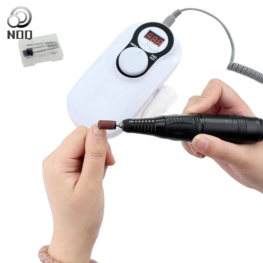 NOQ Vibration 30000RPM Turn Electric Nail Drill Grinding Machine Pedicure Manicure Nails Drill Machine Polisher Kit Nail Tools
NOQ Vibration 30000RPM Turn Electric Nail Drill Grinding Machine Pedicure Manicure Nails Drill Machine Polisher Kit Nail Tools