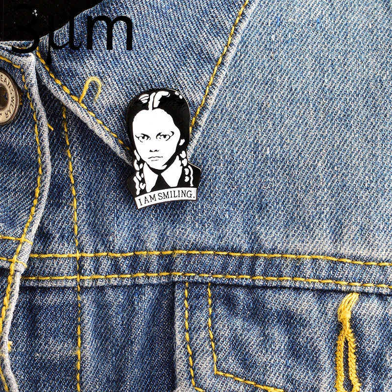 Wednesday Addams Halloween Brooch Doctor Nurse Stethoscope Brooch Medical Jewelry Enamel Pin Denim Jackets Collar Badge Pins
Wednesday Addams Halloween Brooch Doctor Nurse Stethoscope Brooch Medical Jewelry Enamel Pin Denim Jackets Collar Badge Pins