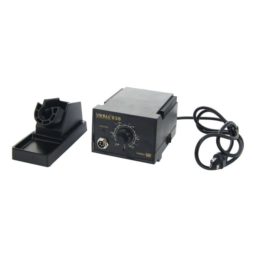 Free Shipping YIHUA 936 110V / 220V Rework Soldering Iron SMD Desoldering Solder Station Stand ESD
Free Shipping YIHUA 936 110V / 220V Rework Soldering Iron SMD Desoldering Solder Station Stand ESD