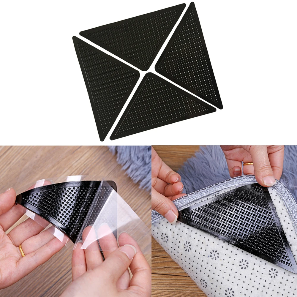 4pcs/Set Rug Carpet Mat Grippers Non Slip Silicone Reusable Washable for Home Bathroom Living Room Carpet Mat Grippers Pad
4pcs/Set Rug Carpet Mat Grippers Non Slip Silicone Reusable Washable for Home Bathroom Living Room Carpet Mat Grippers Pad