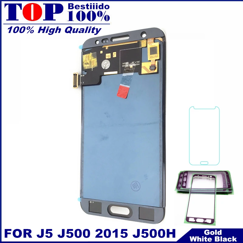 5.0 Phones LCDs Display For Samsung Galaxy J500F J5 2015 J500 J500H LCD Touch Screen Digitizer Assembly High Quality Replacement
5.0 Phones LCDs Display For Samsung Galaxy J500F J5 2015 J500 J500H LCD Touch Screen Digitizer Assembly High Quality Replacement