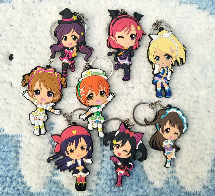 IVYYE 1PCS Love Live Girls Anime Key Chain PVC Figure Keyring cute Toys Keychain Keyholder Birthday Gift Unisex NEW
IVYYE 1PCS Love Live Girls Anime Key Chain PVC Figure Keyring cute Toys Keychain Keyholder Birthday Gift Unisex NEW