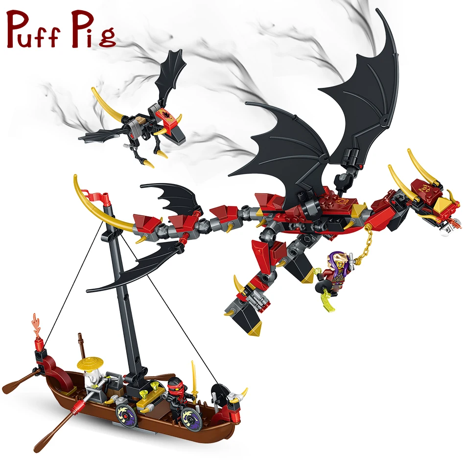 329PCS KAI Master Wu Battle Evil Dragon Building Blocks Figures Compatible Legoed Ninjagoes Movie City Bricks Toys For Children
329PCS KAI Master Wu Battle Evil Dragon Building Blocks Figures Compatible Legoed Ninjagoes Movie City Bricks Toys For Children