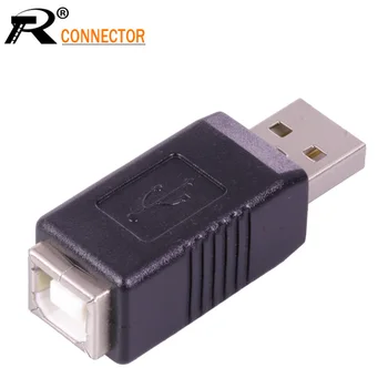 100pcs USB 2.0 A Male plug To USB 2.0 B Female jack Adapter Connector convertor AM/BF Connector
100pcs USB 2.0 A Male plug To USB 2.0 B Female jack Adapter Connector convertor AM/BF Connector