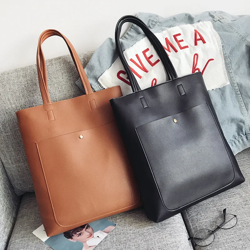 Fashion Women Hasp PU Leather Bags Handbags 2019 New Hot Soft School Female Casual Tote Bags Shoulder Bags 11 Colors
Fashion Women Hasp PU Leather Bags Handbags 2019 New Hot Soft School Female Casual Tote Bags Shoulder Bags 11 Colors